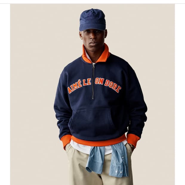 에임레온도르 26ss 하프집업 판매합니다