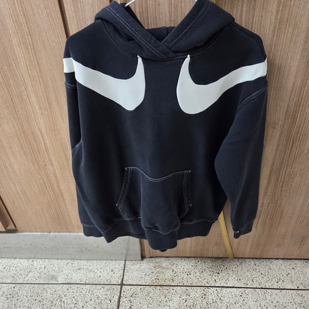 나이키 여성 빅 스우시 오버핏 후드