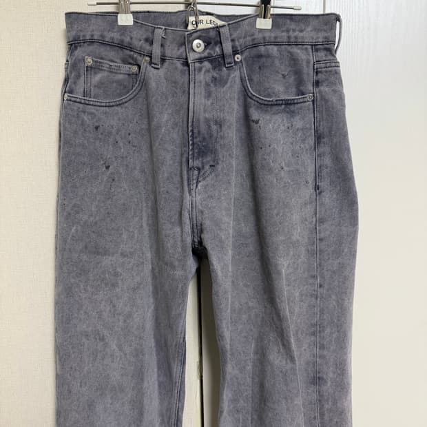 아워레가시 서드 컷 데님팬츠