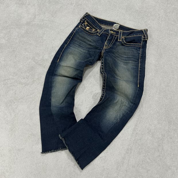 트루릴리젼 데님 청바지 27