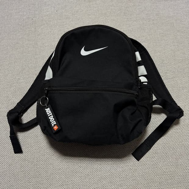 나이키 JUST DO IT 블랙 미니 백팩
