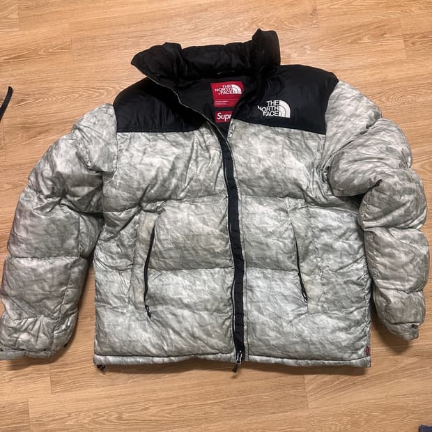 [XL] 슈프림 노스페이스 페이퍼 패딩 