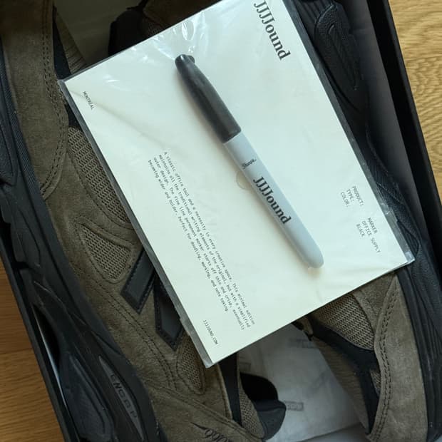 자운드 뉴발란스 990 v3 브라운 블랙
