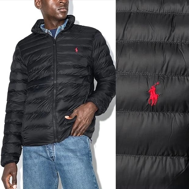 폴로 경량패딩