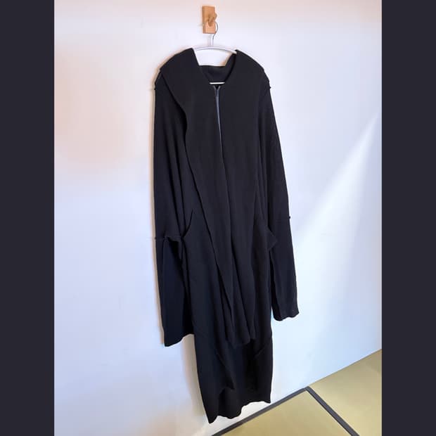 요지야마모토 plyy men 18AW 롱 가디건