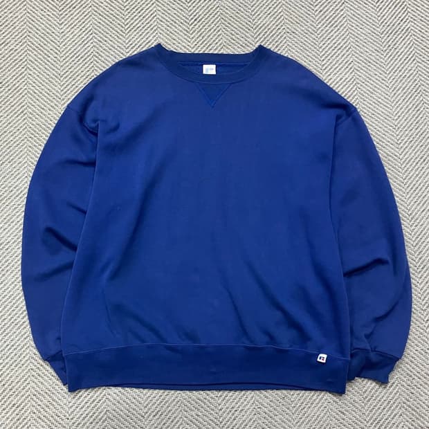 Russell Athletic 베이직 스웻셔츠 v5088
