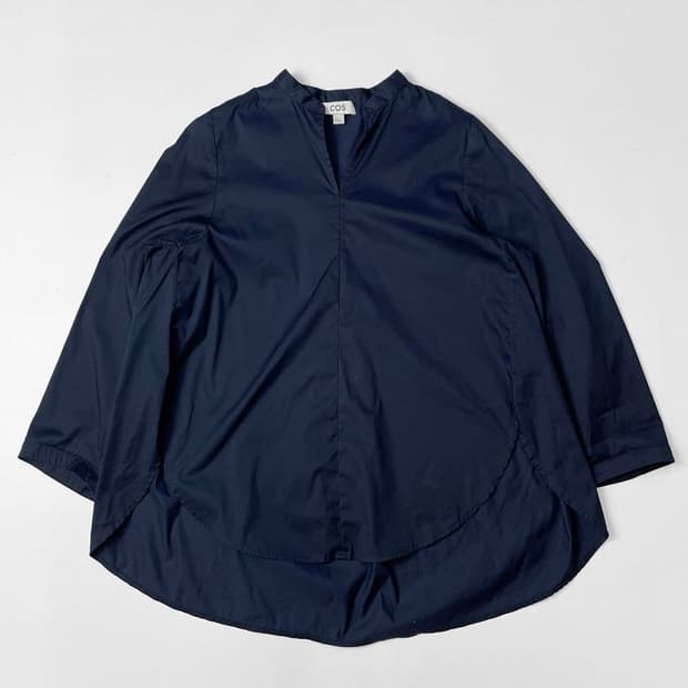 코스 COS 코튼 8부 블라우스 A1388