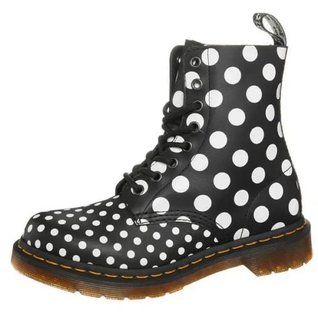 닥터마틴 폴카도트 워커 8홀