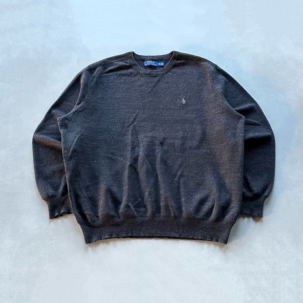 [XL]폴로 랄프로렌 코튼 니트 스웨터