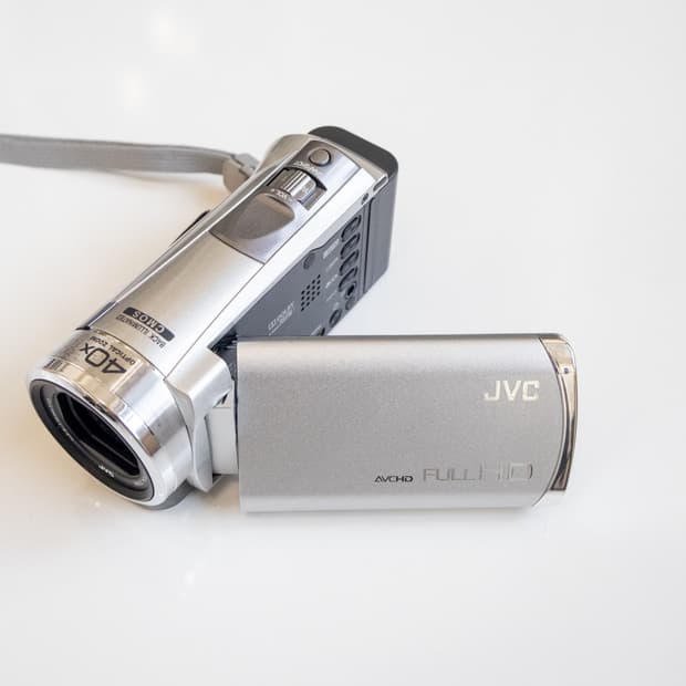 JVC GZ-HM390-S / 빈티지 디지털 캠코더