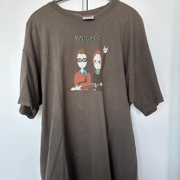 Weezer 빈티지 밴드티