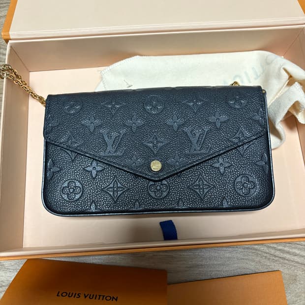 루이비통 포쉐트 펠리시 앙프렝뜨 블랙