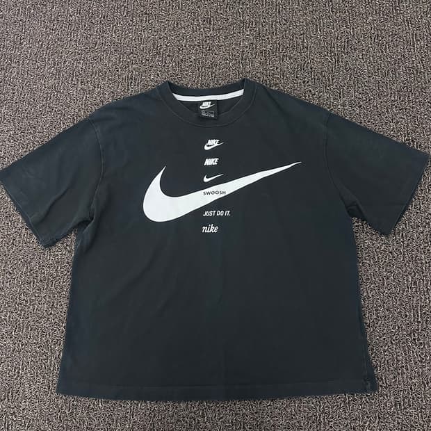 NIKE 나이키 여성 반팔티셔츠 블랙 90(L)