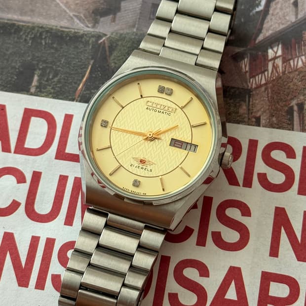 Citizen 시티즌 이글 오토매틱 데이-데이트