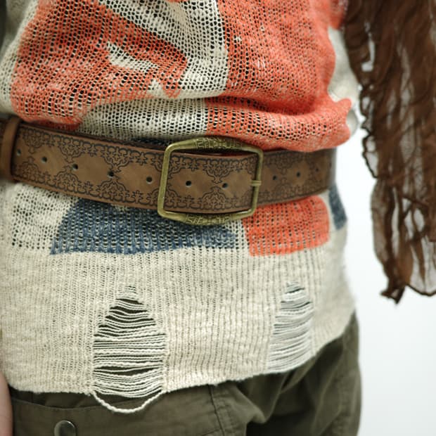 오리엔탈 브라운 벨트