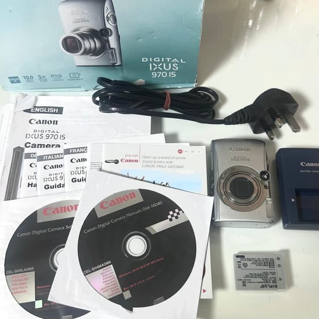 [박스셋, 작례 O] canon 캐논 ixus 익서스 970 is
