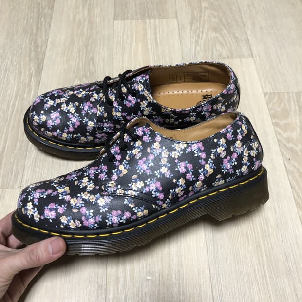 (250) 닥터마틴 Dr.martens 1461 나파 플로랄 플라워 3홀
