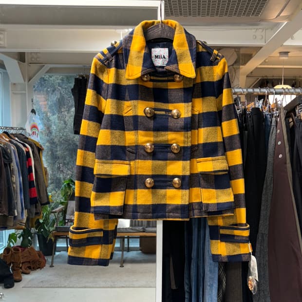 Miia 스트라이프 나폴레옹 자켓