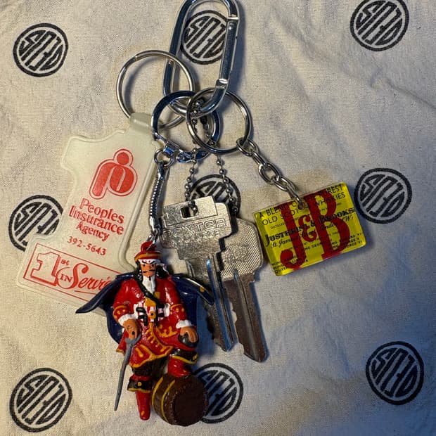 vintage keyring #11