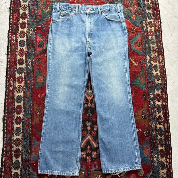 90's USA Made 빈티지 리바이스 517 부츠컷 오렌지탭