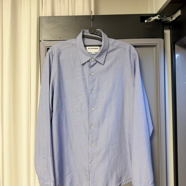 솔리드옴므 남성 스트라이프 셔츠 50