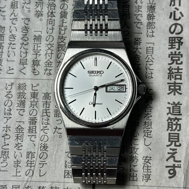 SEIKO quartz chronos