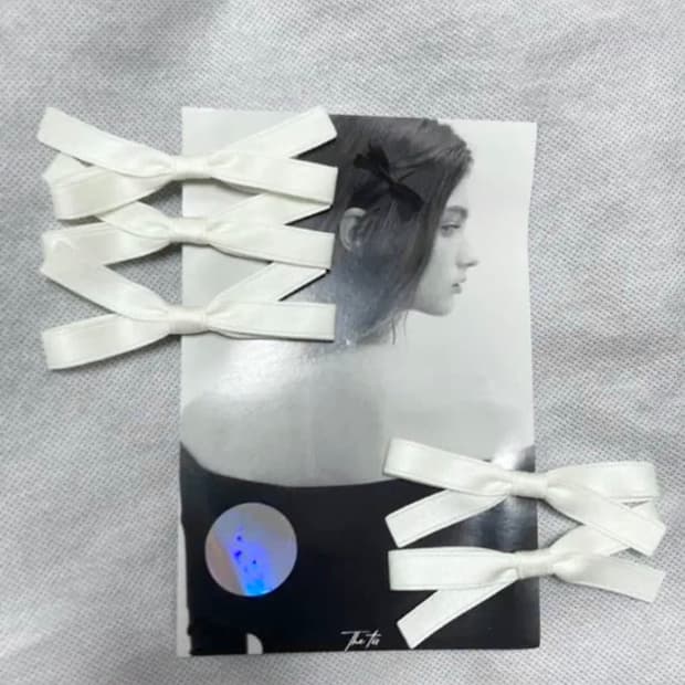 더티스 리본 머리핀 헤어핀 5개 일괄