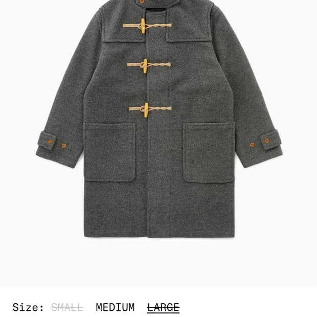 카키스 X 글로버올 더플코트 L