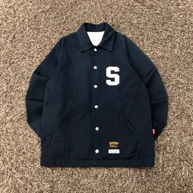 M 소버먼트 네이비 코치 자켓