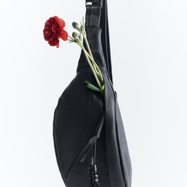 노이어 레더 럼백 블랙(양가죽)