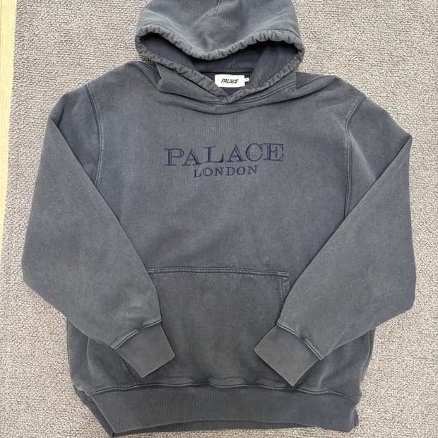 [XL] 팔라스 Palace 후드 런던 워시드 블루 팝니다