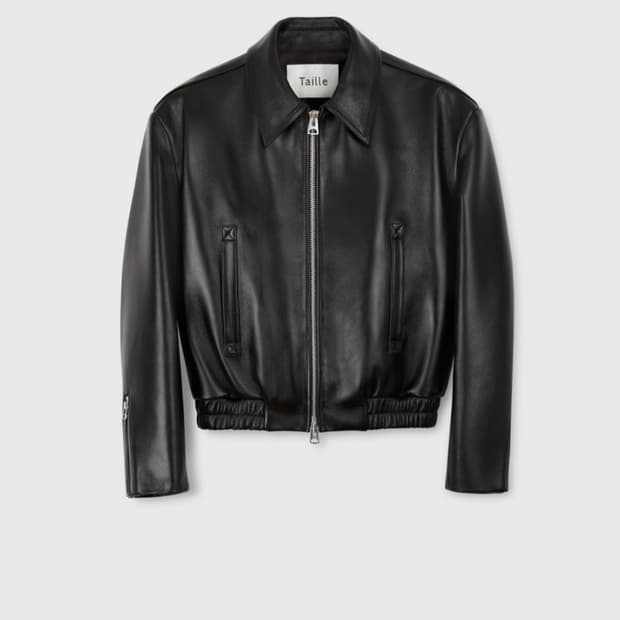 타일레 레더 블랙 자켓 2사이즈