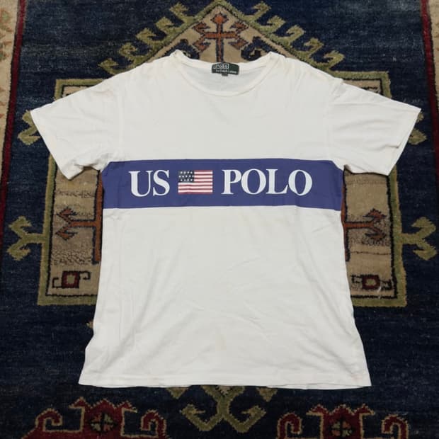 20s 폴로 랄프로렌 US Flag T-shirt