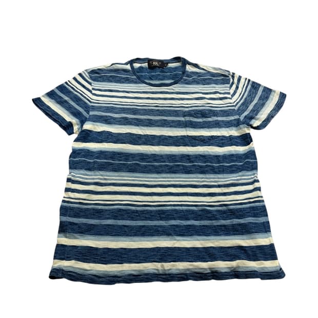 Rrl 스트라이프 반팔 티셔츠