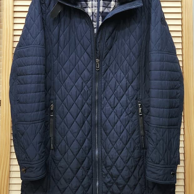 (새상품급)타미힐피거 다이아 퀄팅코트M