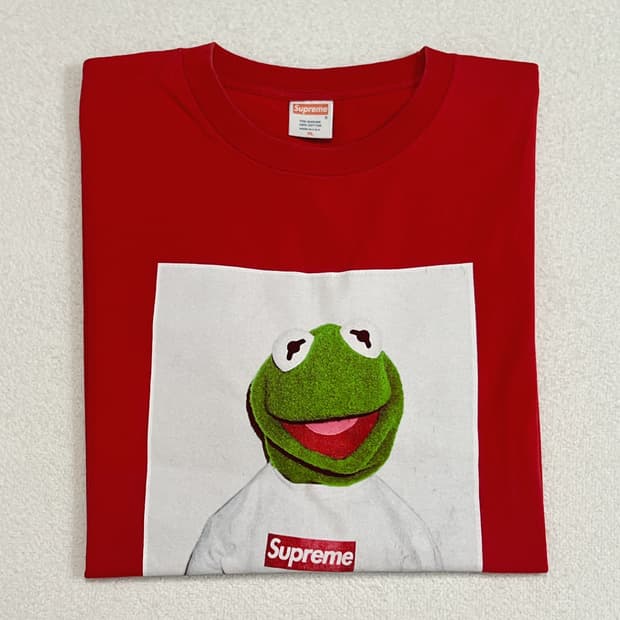 슈프림 08SS 커밋 티셔츠 레드