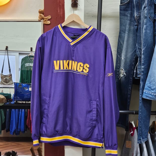 리복 풀오버 NFL 바이킹스 100~105