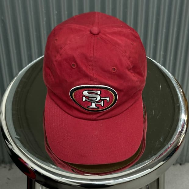 [FREE] 리복 NFL 샌프란시스코 포티나이너스 레드 볼캡 / 야구모자