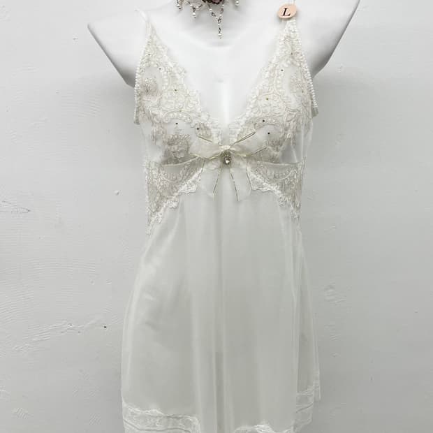 에블린 퓨어 레이스 슬립