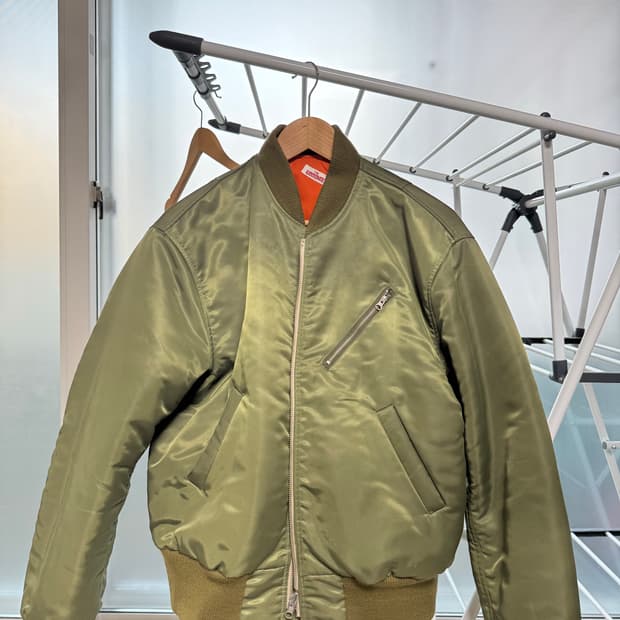 GOODNIES 굿니스 (롱베케이션) 리버시블 ma1 봄버 / 밀플라이트