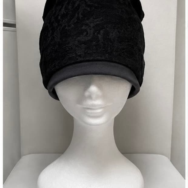 로즈 레이스 레이어드 비니 Rose Lace Layered Beanie
