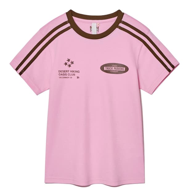 Kijun Oasis Football T-shirt Pink