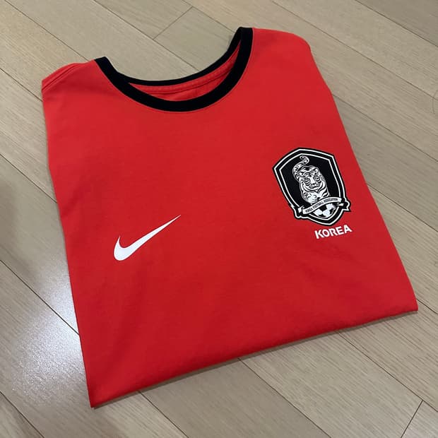 나이키 축구 국가대표 반팔티 XL 105