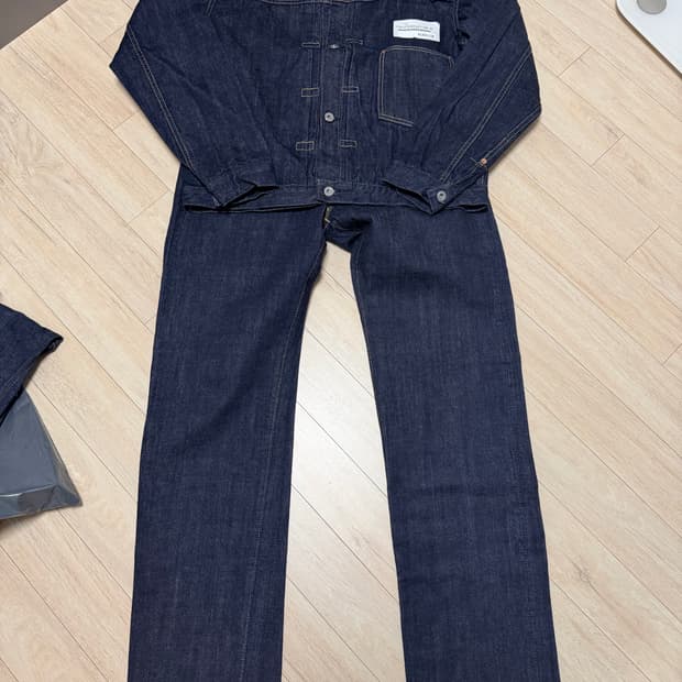 Tcb jeans late 40s 원워시 데님 새제품 32인치