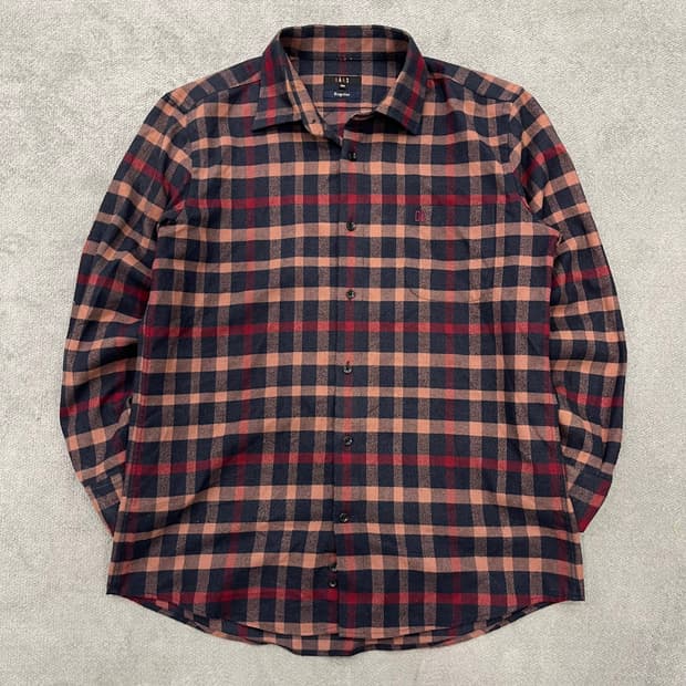 105 닥스 체크 셔츠 남방