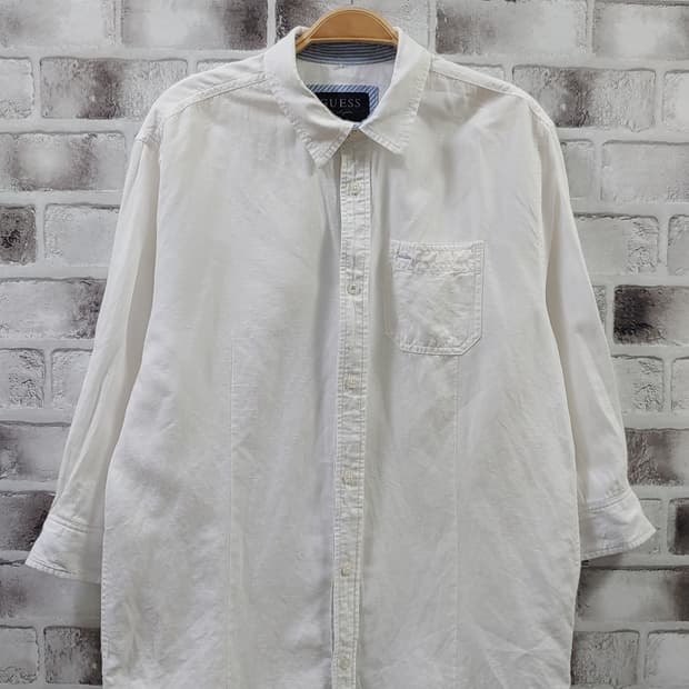 105 게스 린넨 셔츠 743