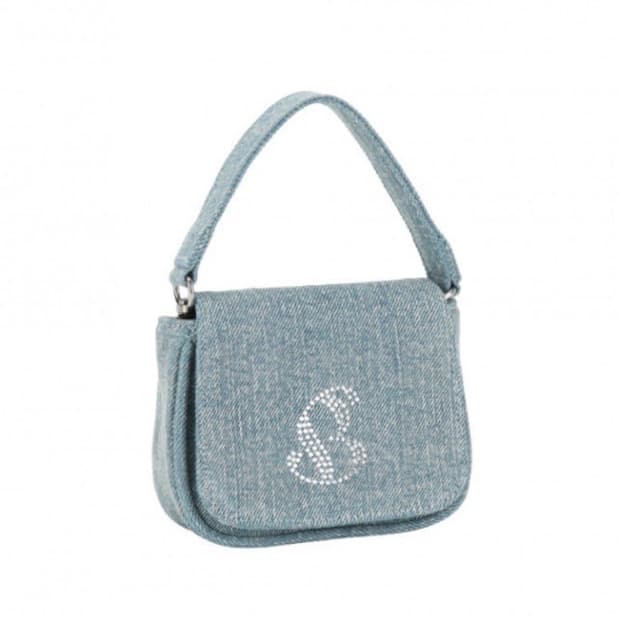 필인더블랭크 빈티지 데님 마이크로백