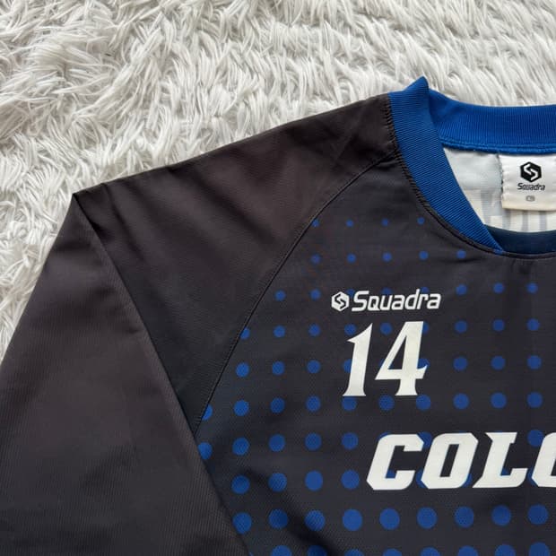 SQUADRA 일본빈티지 나일론 바람막이 축구 유니폼 축구긴팔 L 100