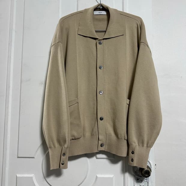 엘무드 오디너리 카라 포켓 가디건