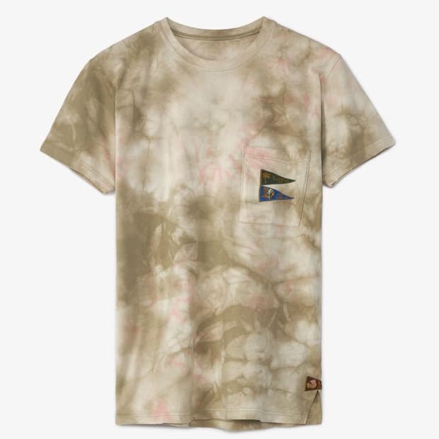 캐피탈 20 저지 패넌트 티셔츠 3 플래그 스모키 핑크 2